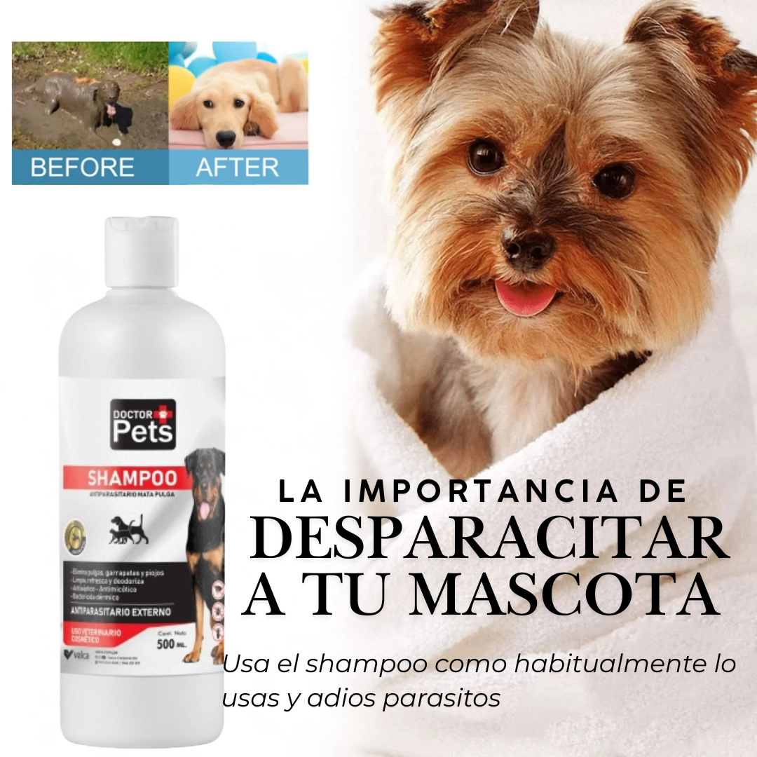 shampoo antiparasitario PETS