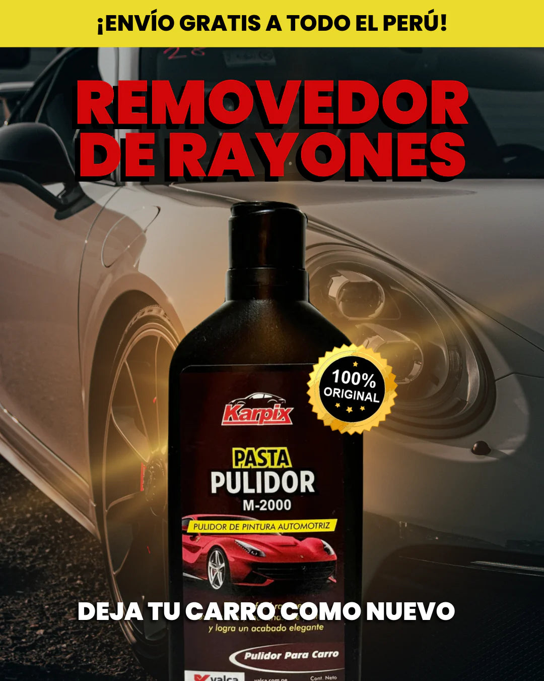 REMOVEDOR DE RAYONES